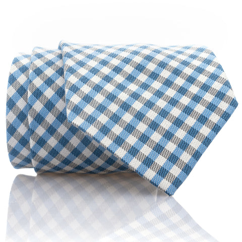 Blue Gingham - Extra Long - 62"