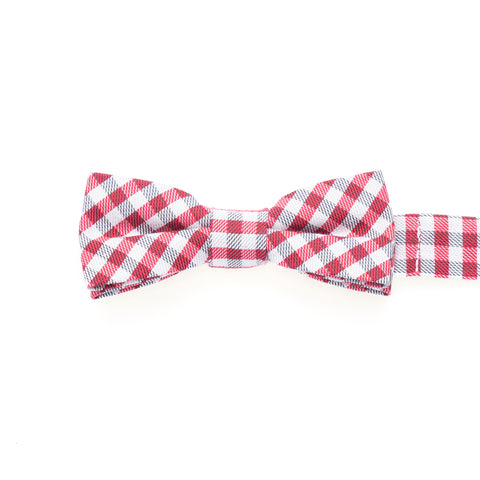 Red Gingham Baby/Kids Bow Tie