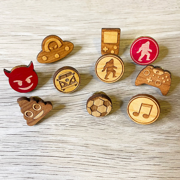 Theme Tie Pins