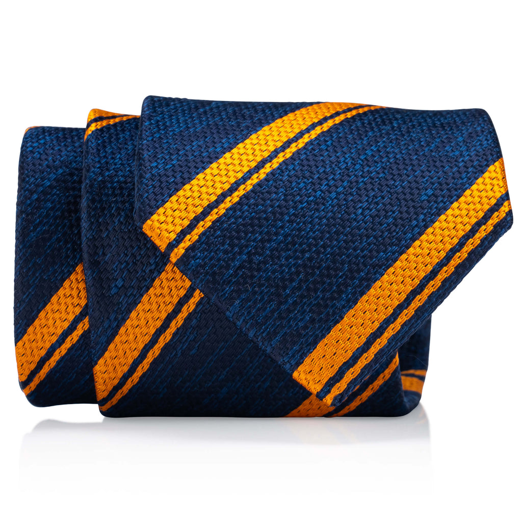 Navy Orange Stripe - Standard