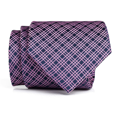 Navy Pink Plaid - Skinny