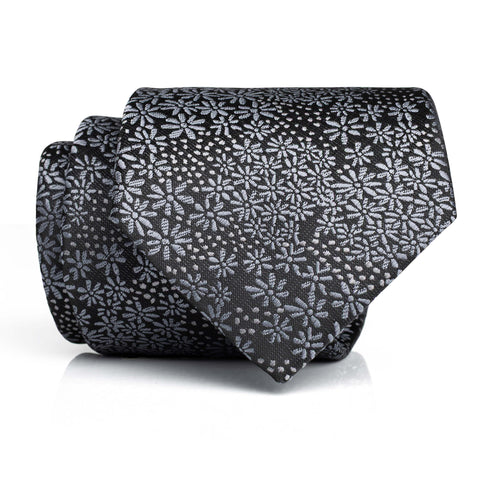 Black Silver Floral - Standard