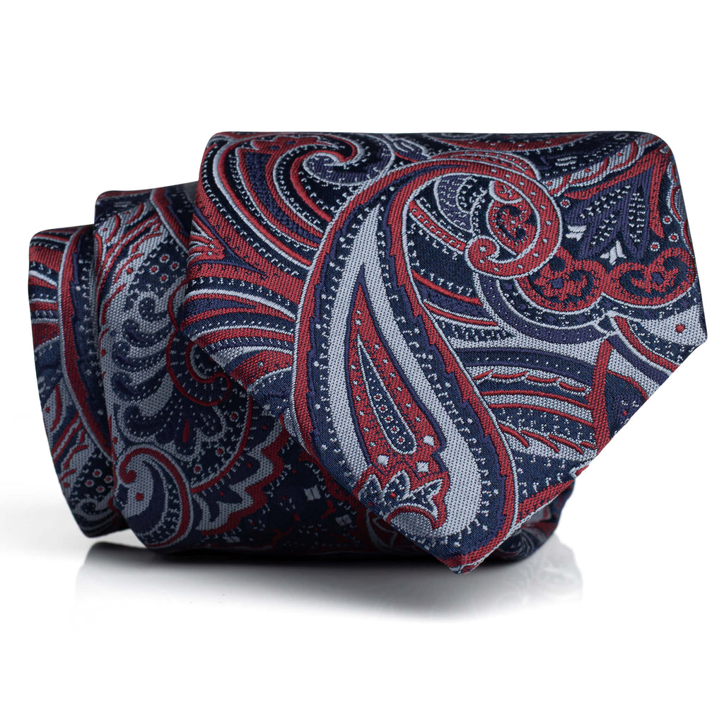 Burgundy Paisley - Standard