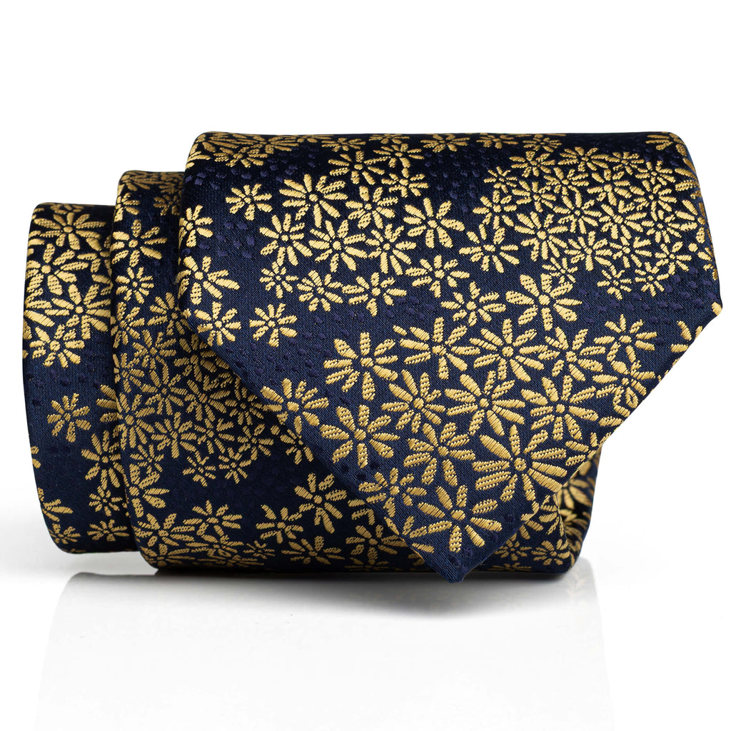 Navy Gold Floral - Standard