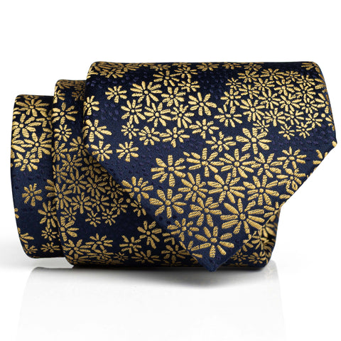 Navy Gold Floral - Standard
