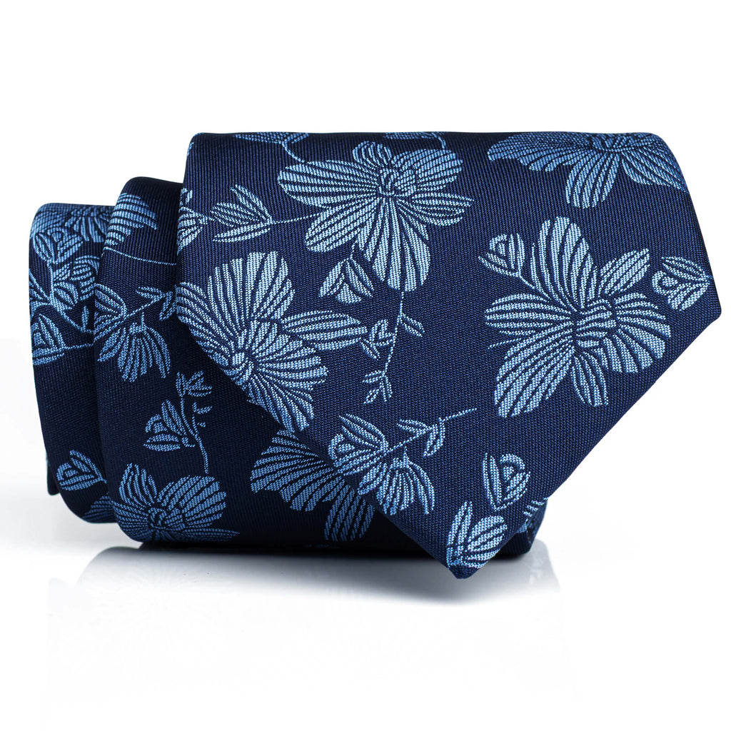 Navy Blue Floral - Standard