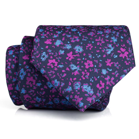 Fuchsia Floral - Extra Long Tie