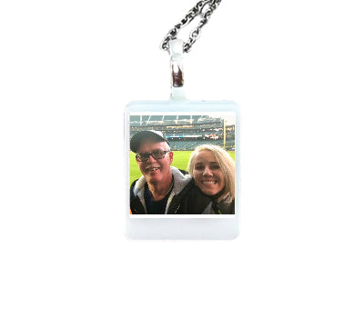 Custom Polaroid Necklace (Center Hang)