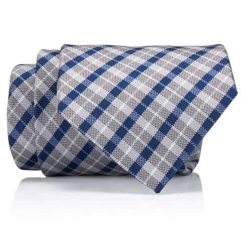 Grey Navy Plaid - Standard