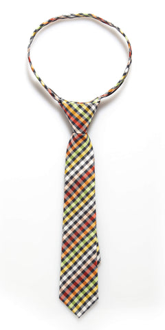Rainbow Zipper Tie